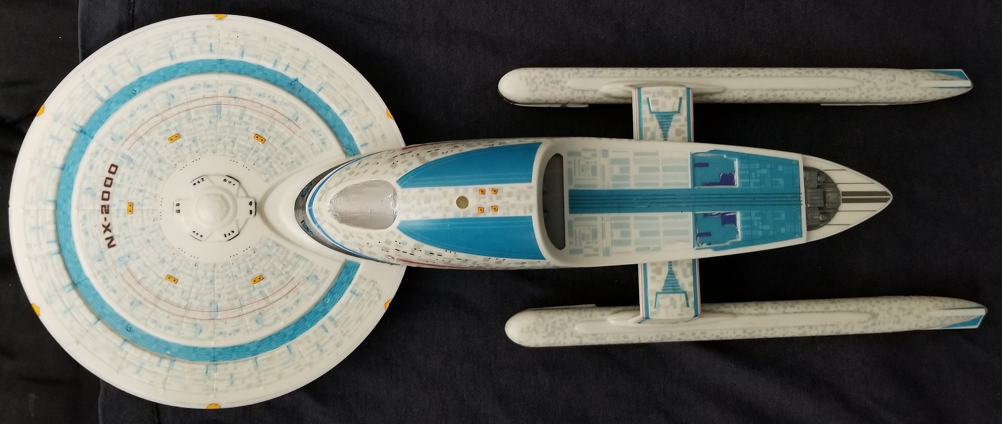 11000 Uss Excelsior Nx 2000 Scale Model Addict