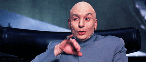 Excited Dr Evil GIF